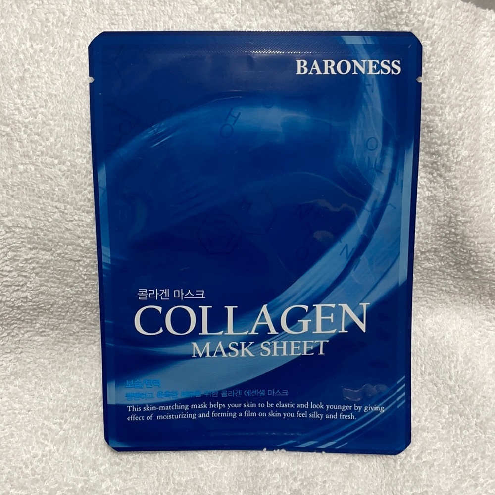 Collagen mask sheet